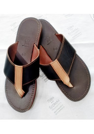 Men's leather sandal